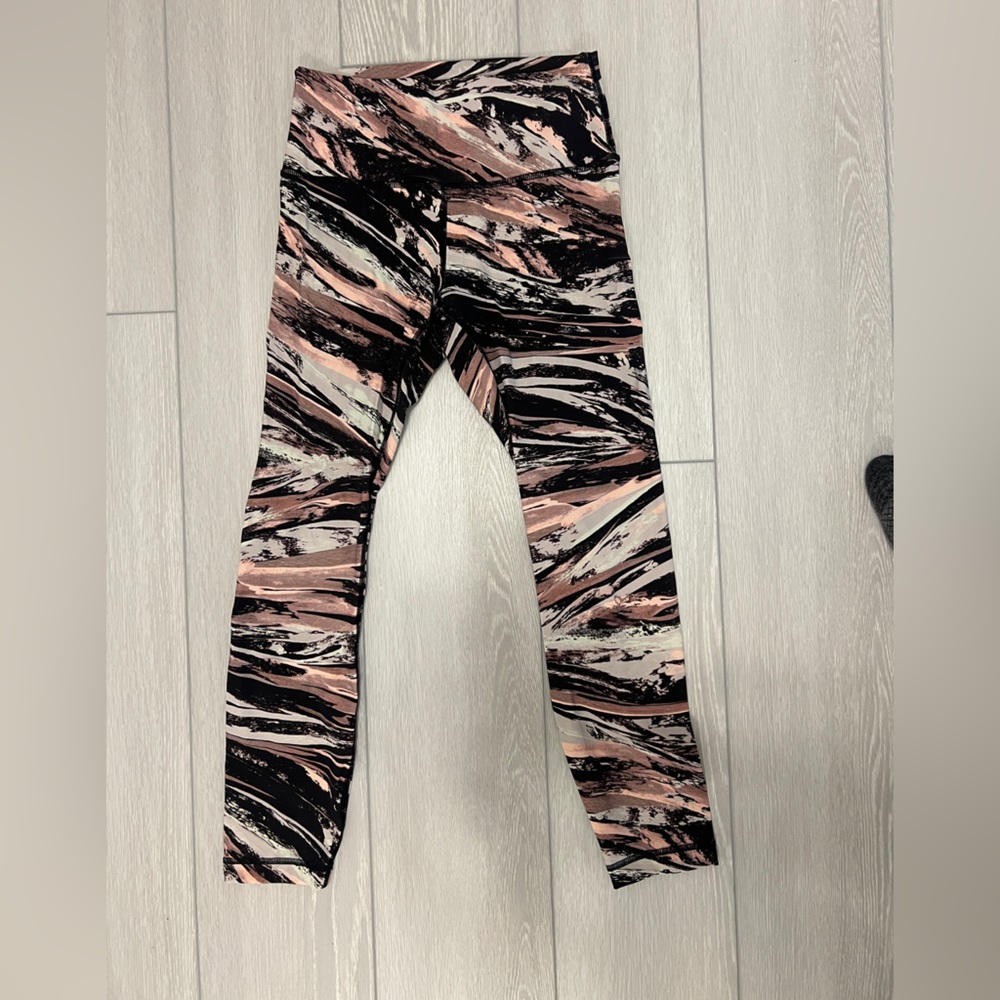 Lululemon Wunder Under High-Rise 7/8 Tight *Full-On Luxtreme 25" Size 6